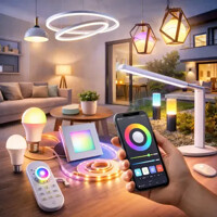 Smart Home osvetlenie vnútorné. Smart home inteligentné osvetlenie vnútorné_Svietidlá-lampy.